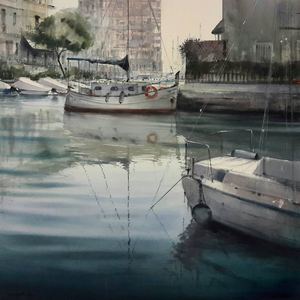 Gallery of painting Watercolors by Pablo Ruben Lopez - Spain